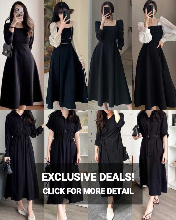 Aesthetic Stuff ? on X: &quot;Elegant black dress outfit ideas – a ...