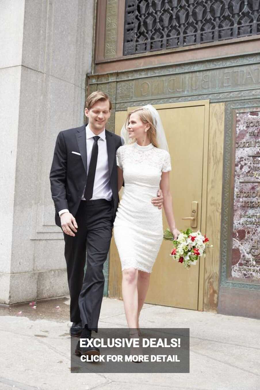 Affordable &amp; Fun Little White Wedding Dresses Perfect For A Casual ...