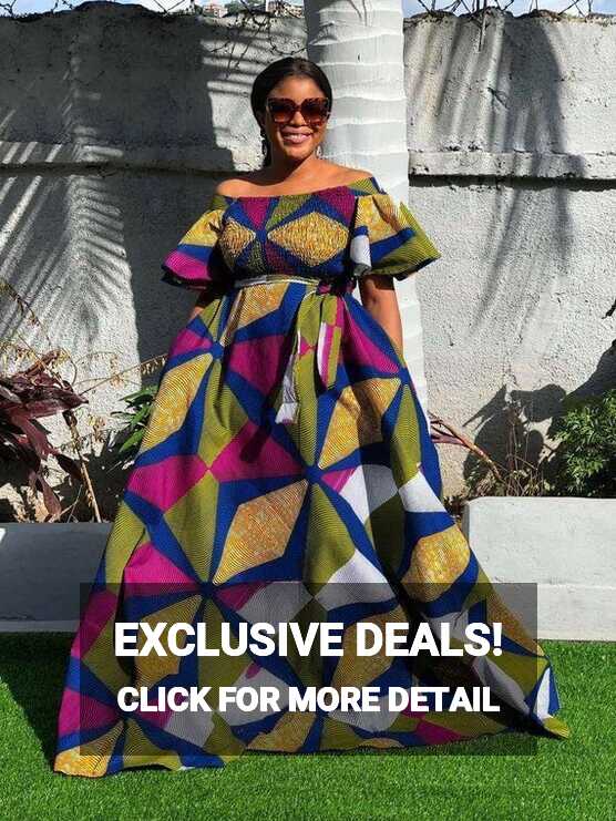 African Dress, Ankara Dress, Ankara Maxi Dress, African Print ...