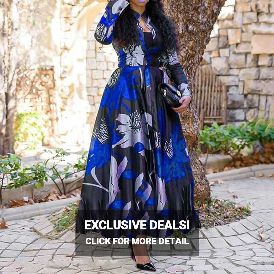 African Maxi Dresses Women Africa Clothing | African Long Dress ...