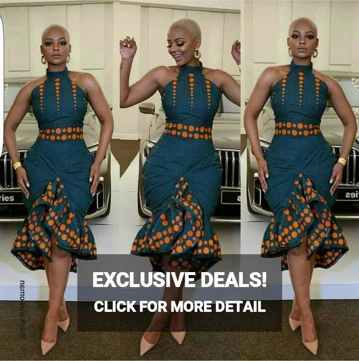 African Sleeveless Dress,african Midi Dress for Women,african ...