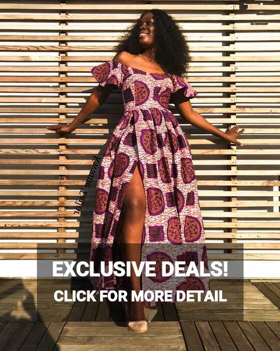 Alice Dress African Dress, Long African Dress, Long Maxi African ...