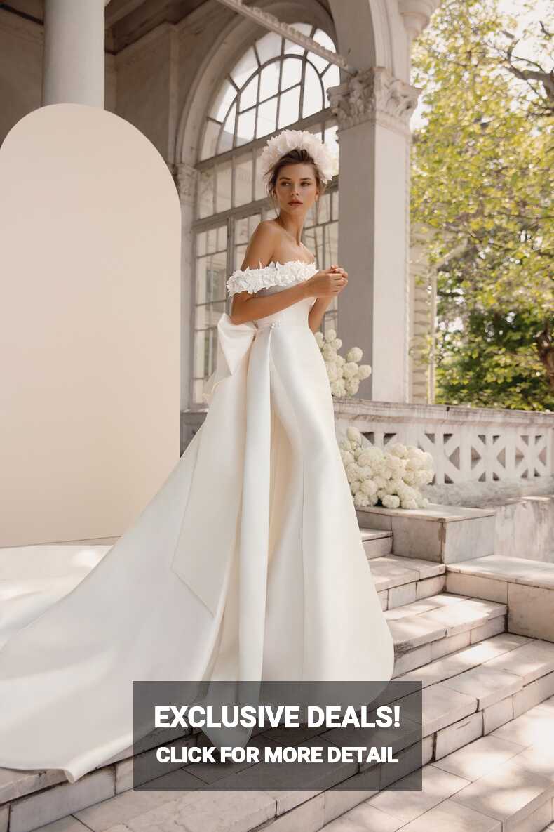 Allure Wedding Dress with Detachable Train | Amazing Designer ...