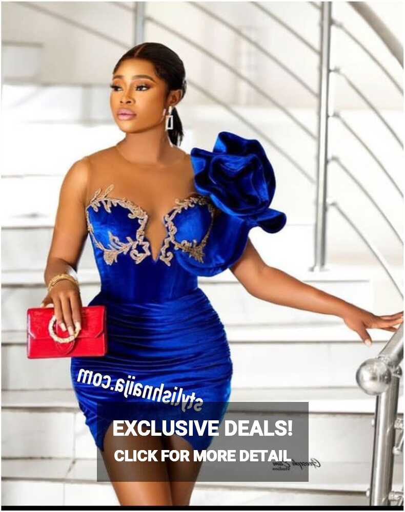 Amazing Short Gown Styles For Classy Ladies. - Stylish Naija