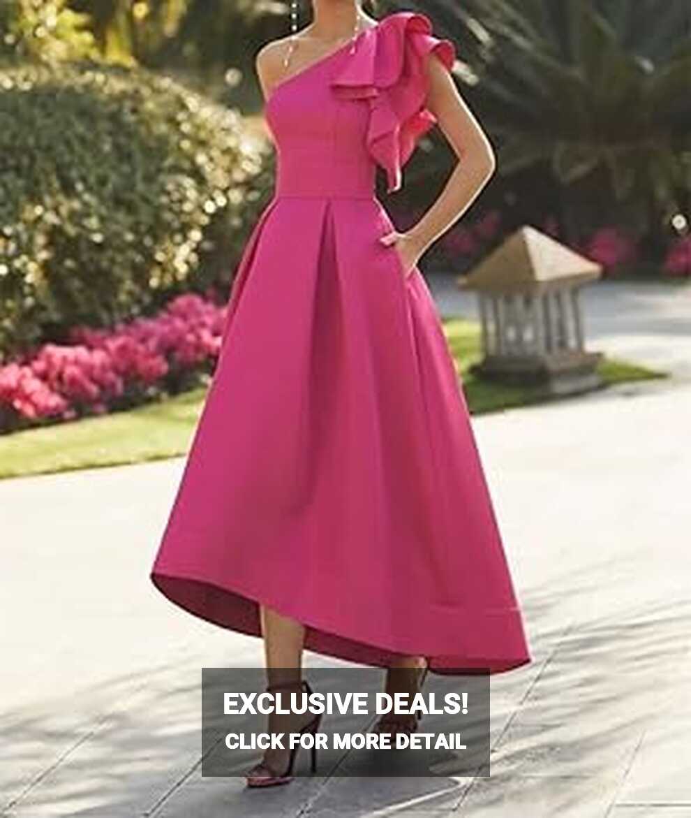 Amazon.com: A-Line Cocktail Dresses Elegant Dress Party Wear ...