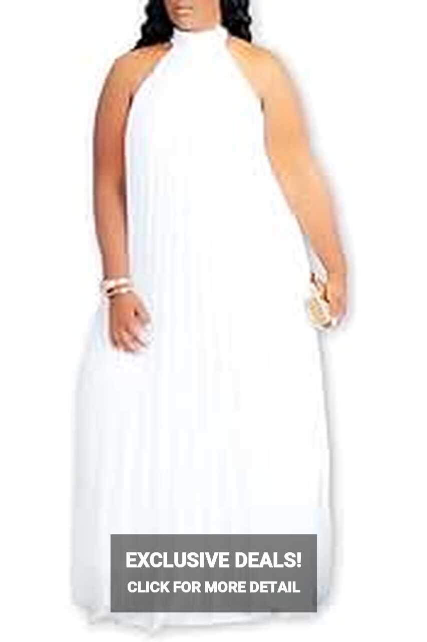 Amazon.com: All White Party Dresses For Plus Size Women