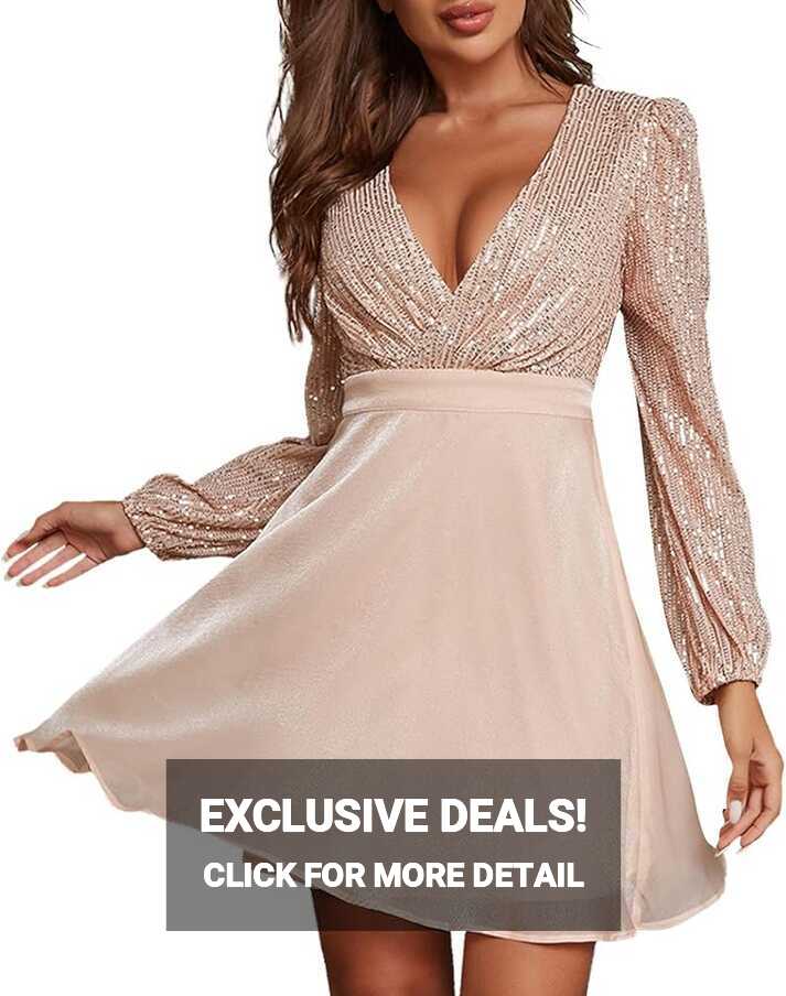 Amazon.com: Cocktail Dresses for Women 2023 Elegant Classy Winter ...