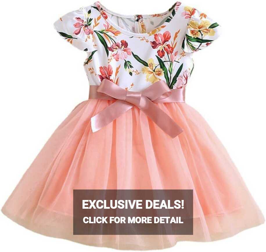 Amazon.com: First Dresses for Girls 7-16 Toddler Girls Child Fly ...