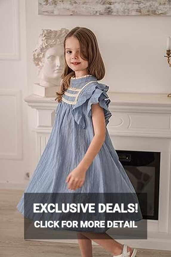 Amazon.com: Girls&#39; Casual Dresses - Reds / Big Girls (7-16 ...