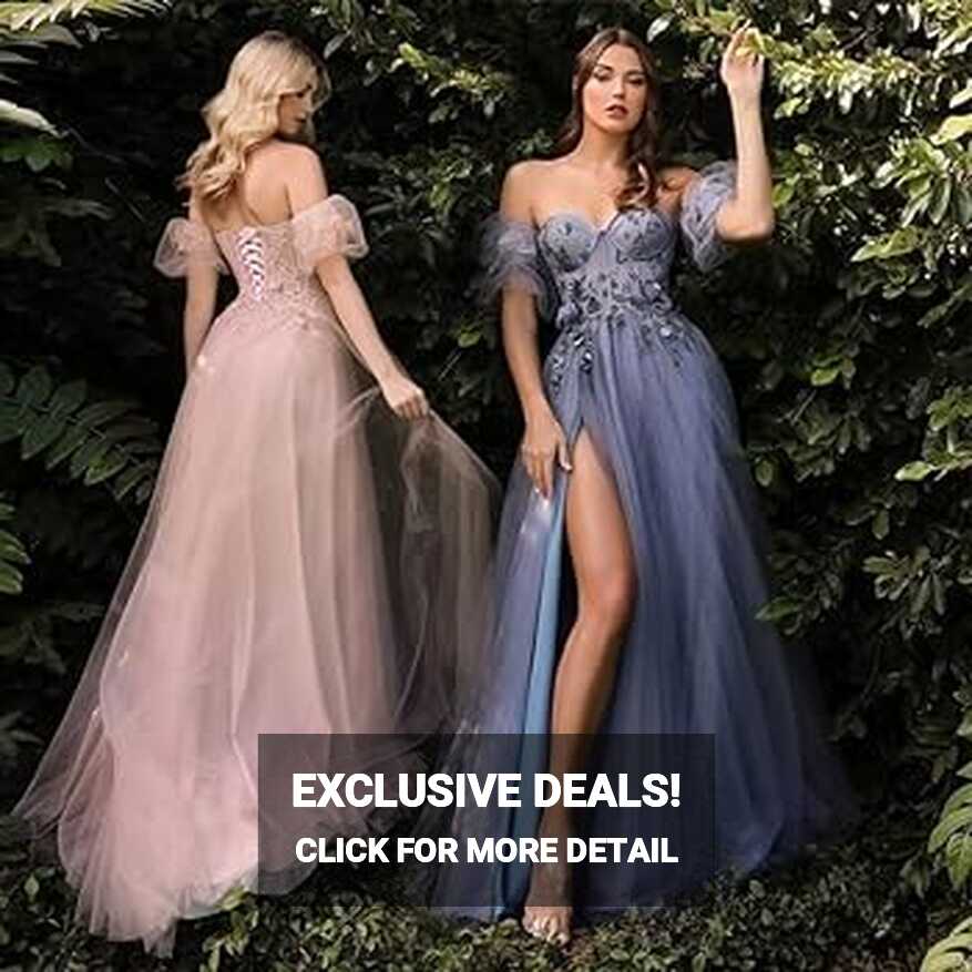 Amazon.com: Glitter Sweetheart Prom Dresses 3D Flowers Tulle Long ...