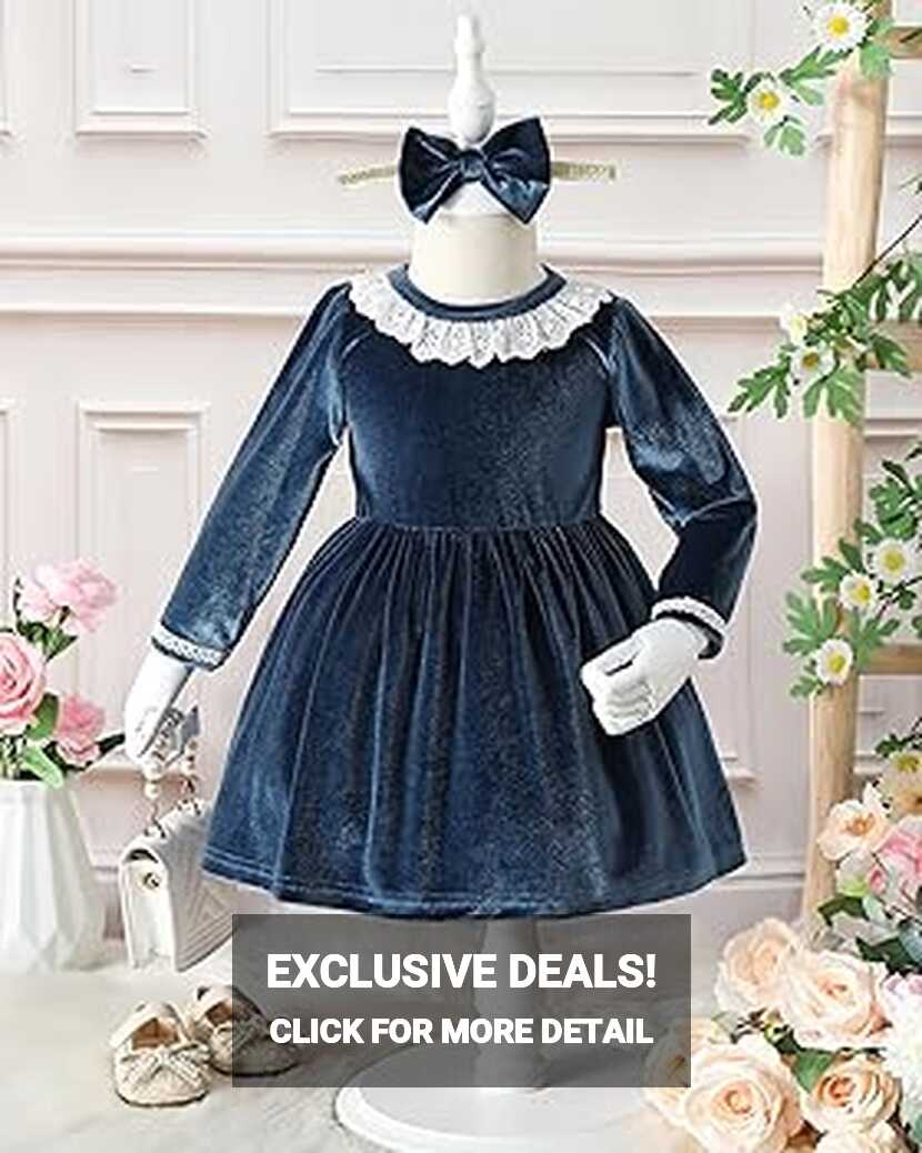 Amazon.com: Kucnuzki Toddler Girl Clothes Baby Girl Dress 12-18 ...