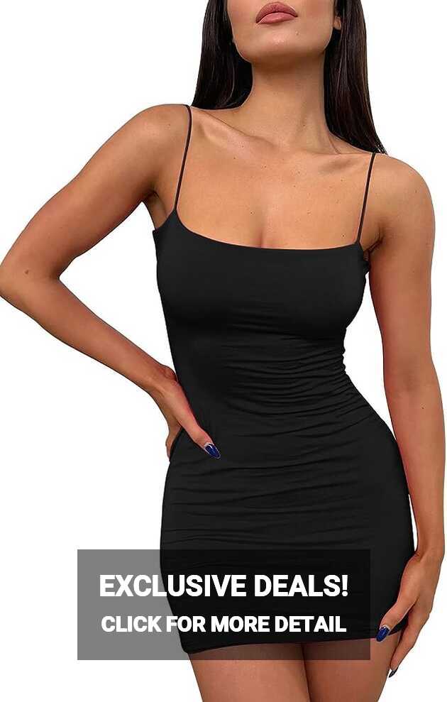 Amazon.com: LILLUSORY Summer Dresses for Women 2024 Short Dress ...