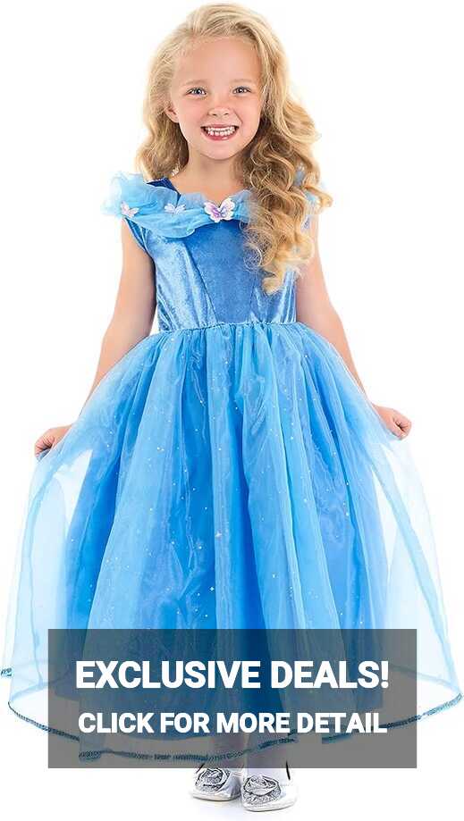 Amazon.com: Little Adventures Deluxe Cinderella Butterfly Princess ...