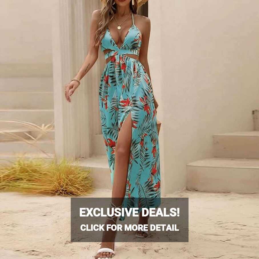 Amazon.com: Maxi Dress Plus Size, Cheap Summer Dresses for Women ...