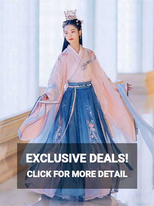 Amazon.com: Mkjuuior Large Size Women Hanfu Chinese Ancient ...