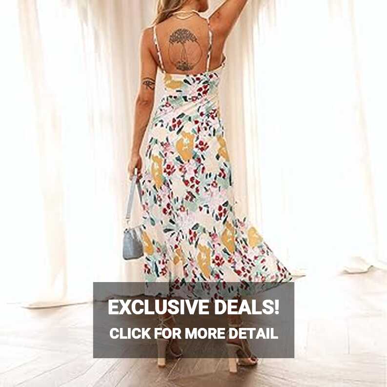 Amazon.com: PUTEARDAT Cocktail Dresses Boho Summer Fashion ...