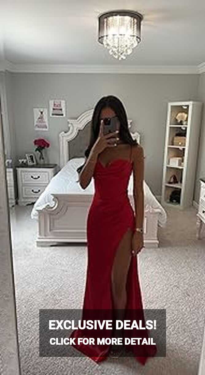 Amazon.com: RED CORSET GOWN Red / 6: Clothing, Shoes &amp; Jewelry