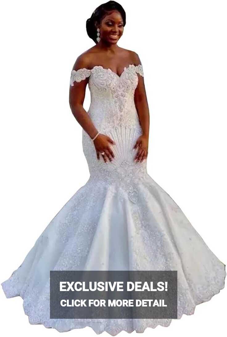 Amazon.com: Sequins Sweetheart neckline Lace Bridal Ball Gowns ...