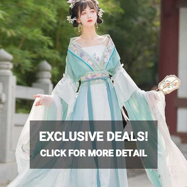 Amazon.com: Summer Chinese Style Elegant Fairy Costume Chinese ...