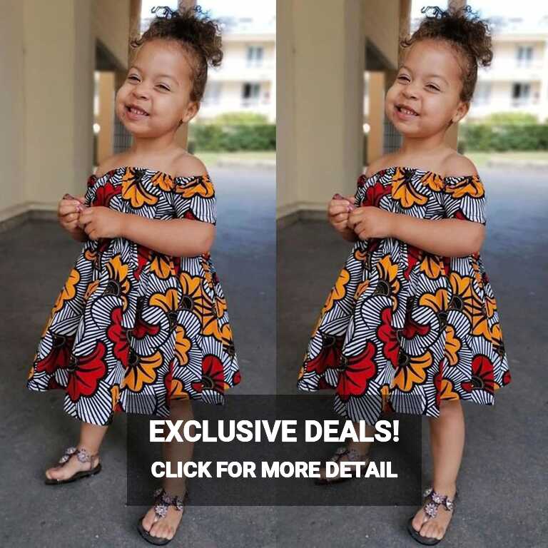 Amazon.com: Toddler Kids Girls African Traditional Style Short ...