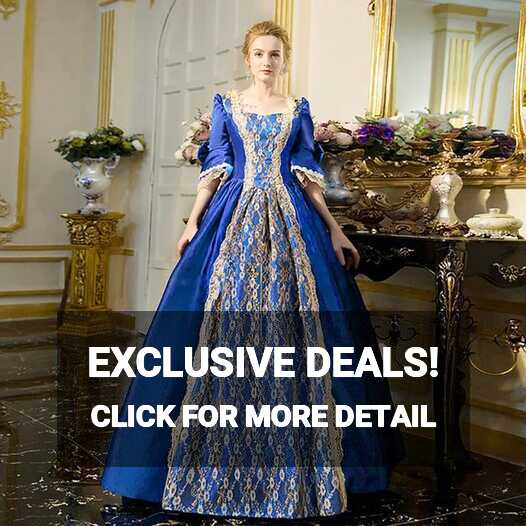 Amazon.com: Victorian Princess Dress Women 1800s Regency Dresses ...