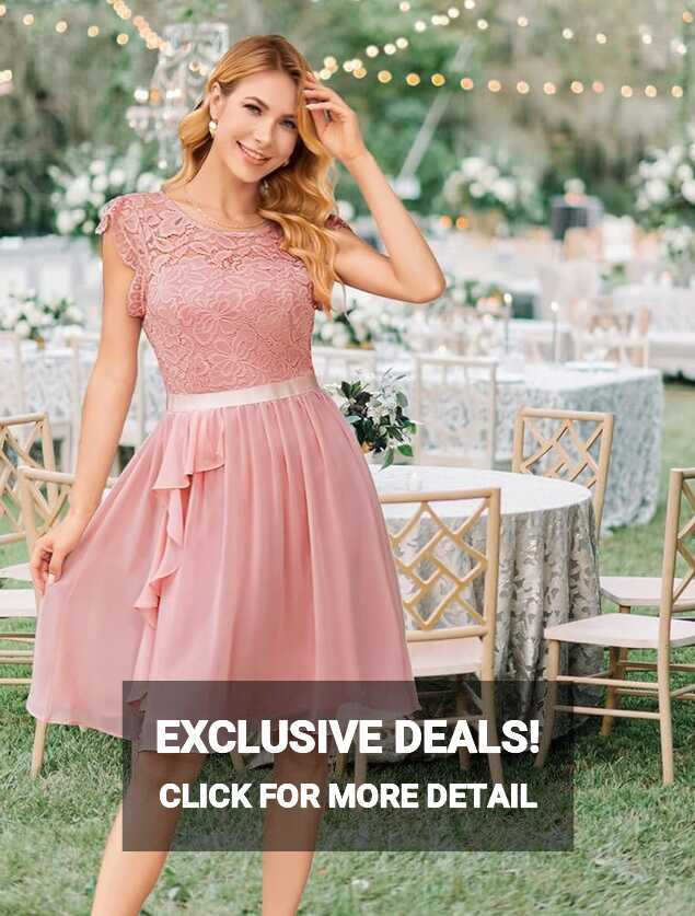 Amazon.com: Wedtrend Women&#39;s 2023 Summer Wedding Guest Dresses ...