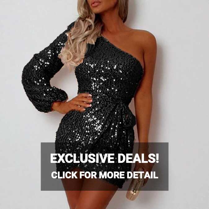 Amazon.com: Womens Homecoming Dresses Sparkly Glitter Party Classy ...