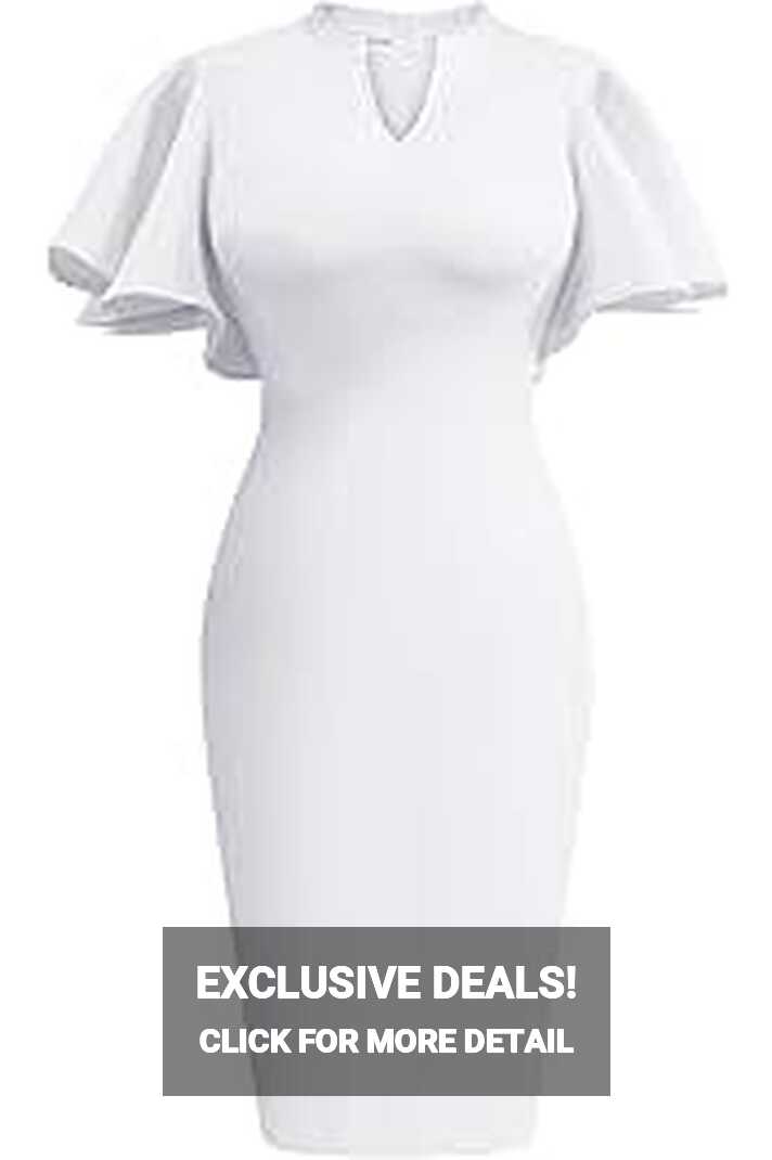 Amazon.com: Womens White Dresses For Church