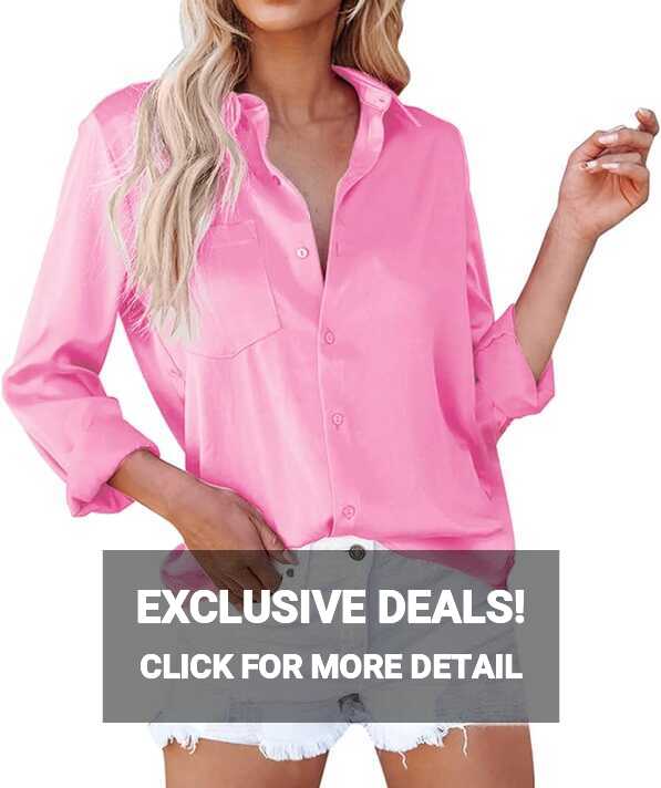 Amazon.com: uhnmki Tops Women Long Sleeve Lapel Cardigan Top ...