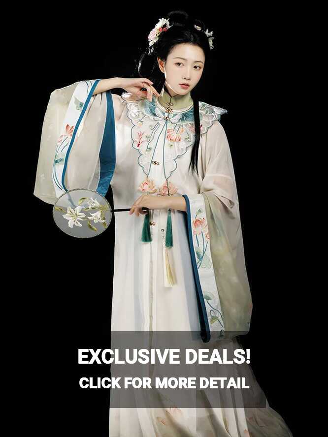 Ancient Chinese Women&#39;s Clothing Ming Dynasty Hanfu Dress ...