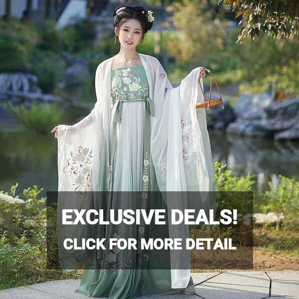 Ancient Traditional Chinese Clothing Women Vintage Elegant Fairy ...