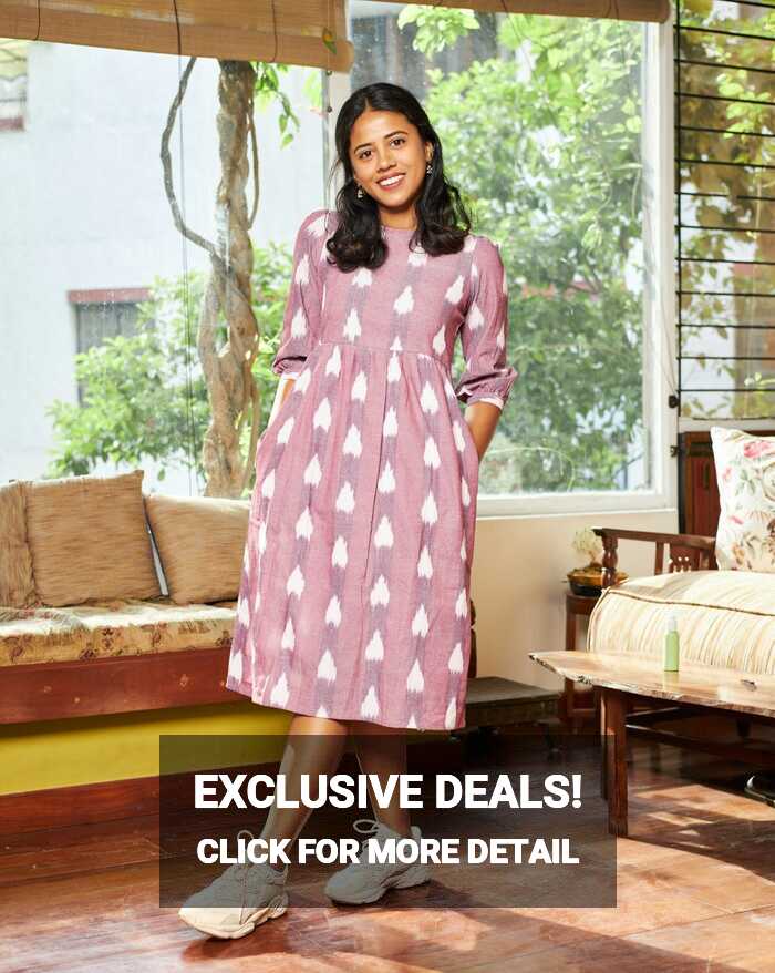 Angoor Ikat dress – ADAH BY LEESHA