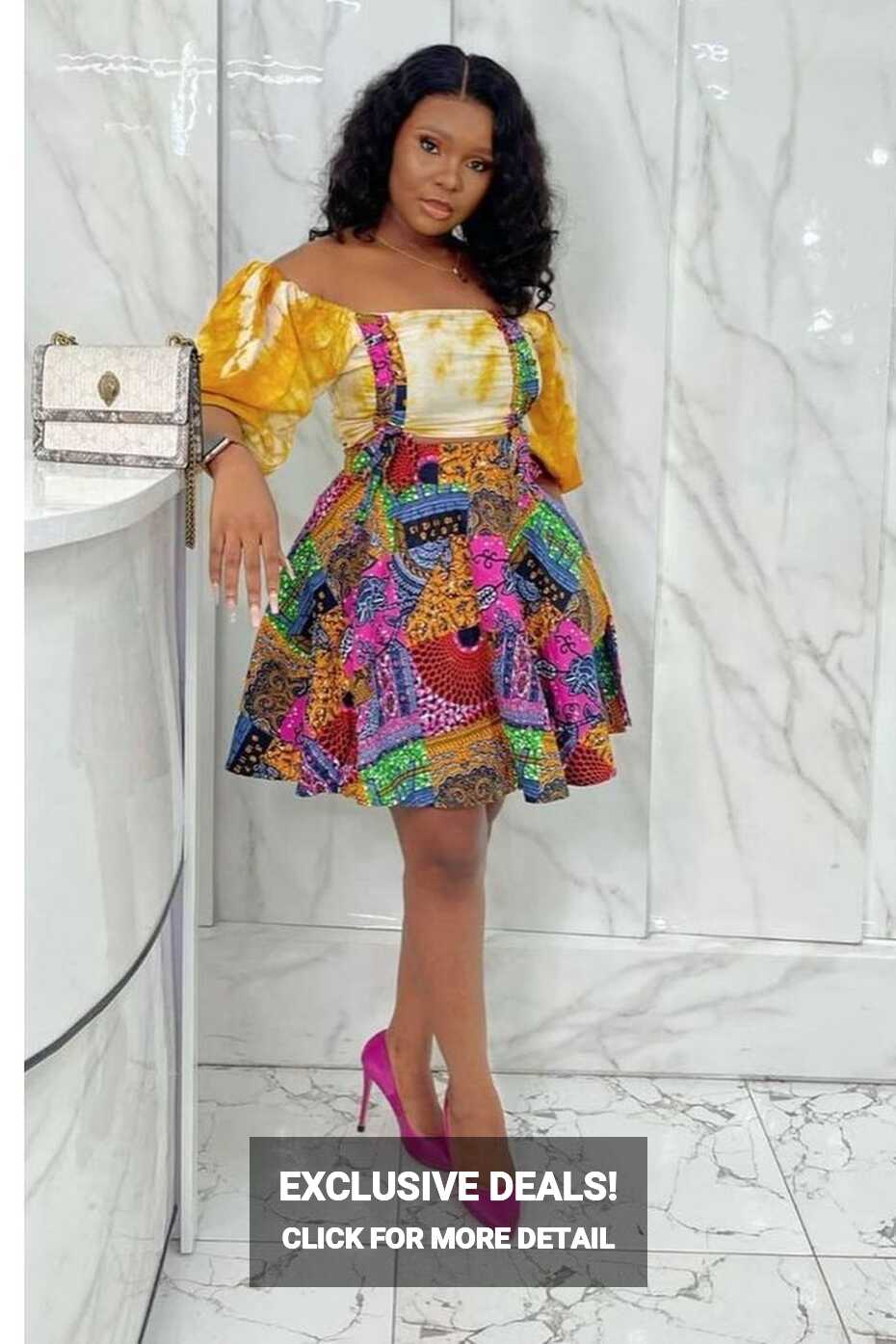 Ankara Short Gown Styles