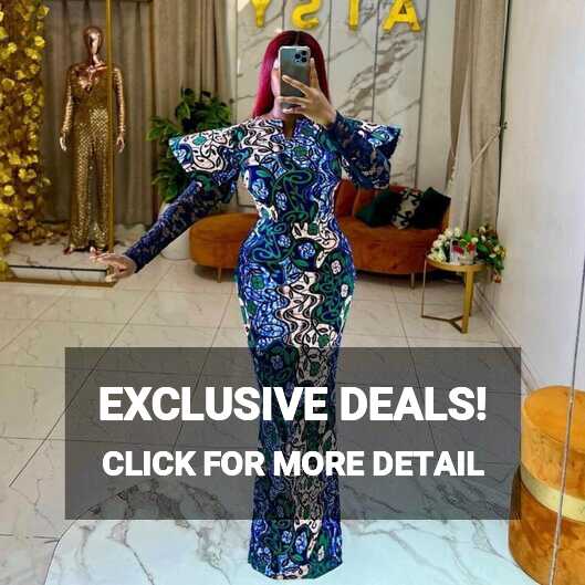 Ankara Styles: 2022 Latest Long Gown Styles