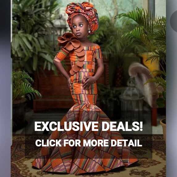 Ankara dress by kvkiddies - Dresses and Girl Sets - ANKA