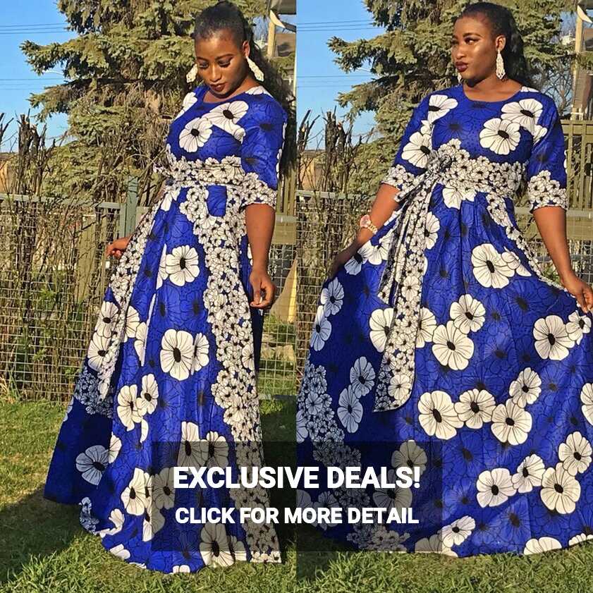 Ankara maxi dress by mofe-african-fashion - Long dresses - ANKA