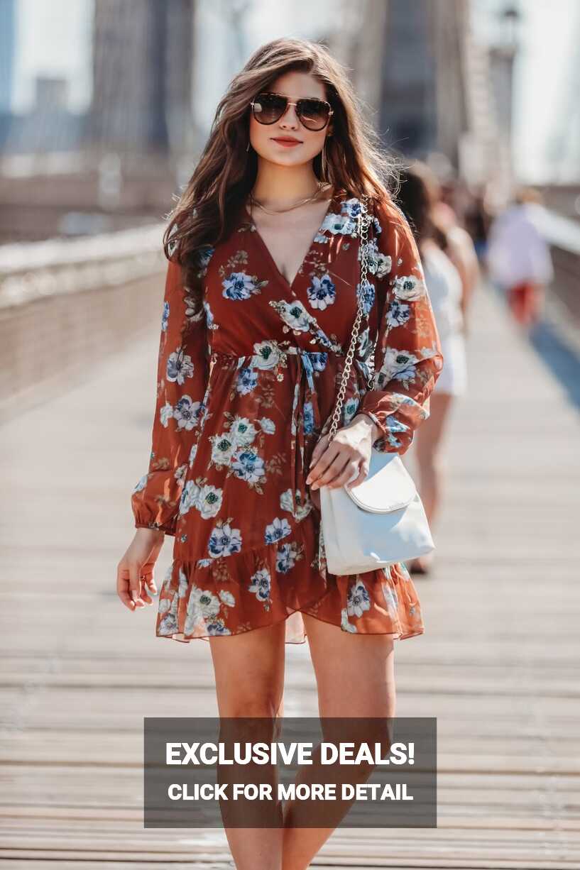 Annie Floral Wrap Dress | Jess Lea Boutique