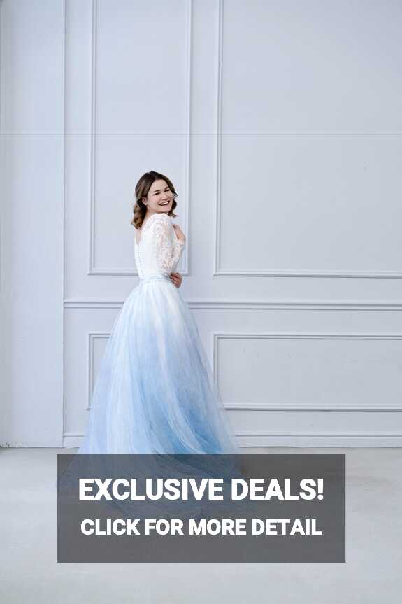 Aquarelle Watercolor Tulle Bridal Skirt / Ice Dyed Wedding Skirt ...