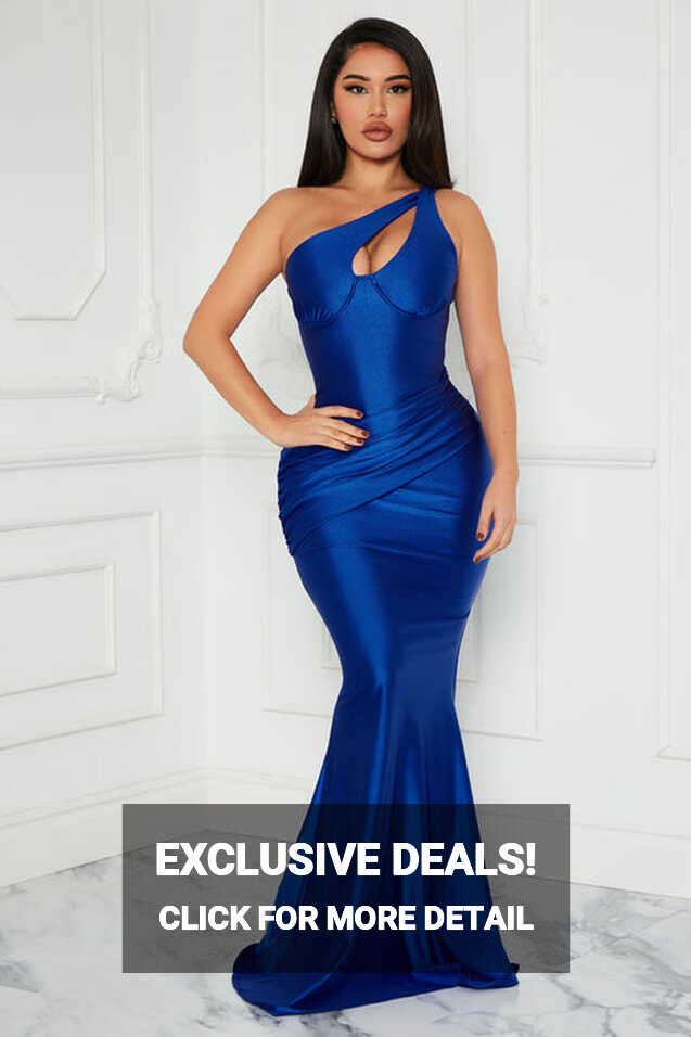 As You Know It Maxi Dress - Royal | Fashion Nova, Dresses ...