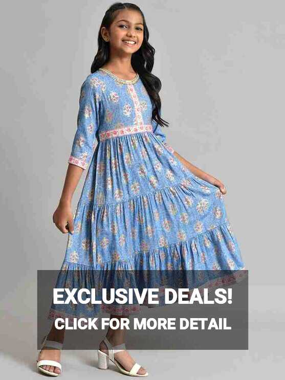 Aurelia Indi Girls Below Knee Casual Dress Price in India - Buy ...