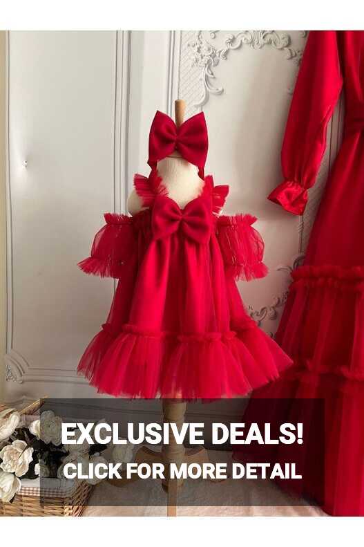 BİYA BABY girl&#39;s and baby&#39;s tulle birthday special occasion dress ...