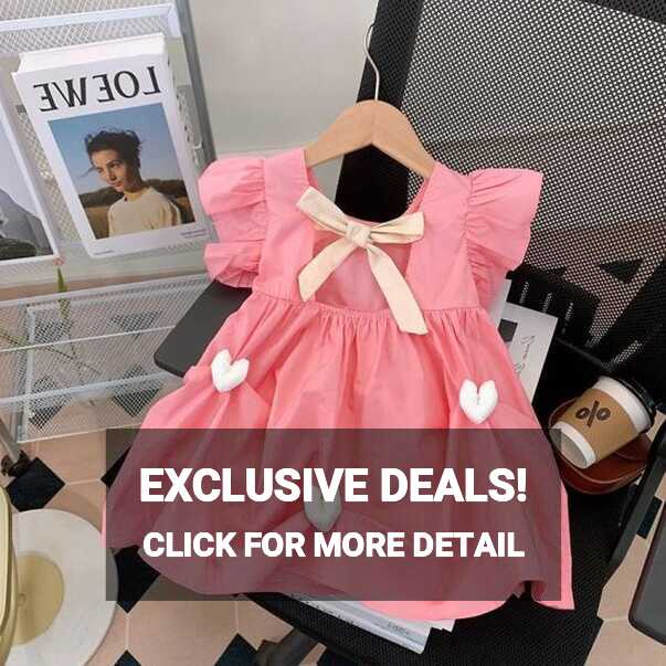 Baby. Girl Dress Clothes Floral Print Baby Summer Dress Toddler ...