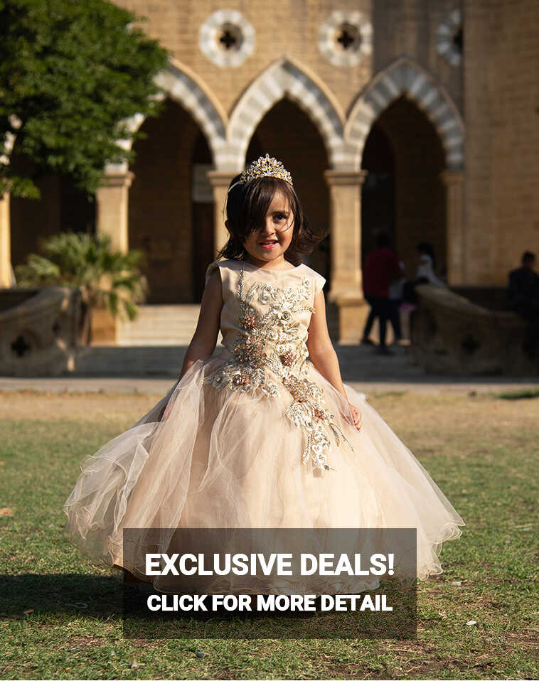 Baby Fancy Birthday frock Flower girl prices in Pakistan.