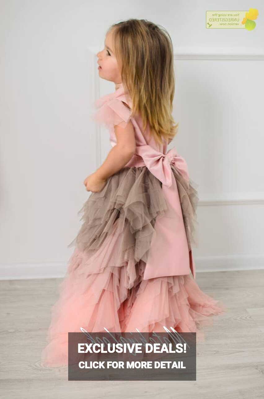 Baby Girl Dress, Birthday Dress 5 Year Old, Girl Tulle Dress ...