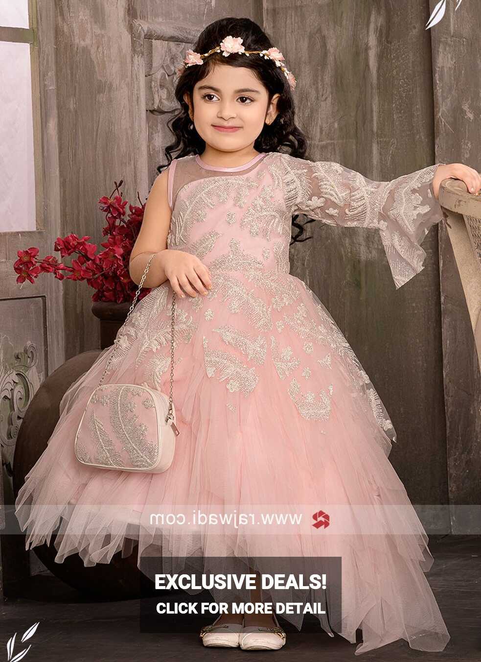 Baby Girl Fancy Gown Design