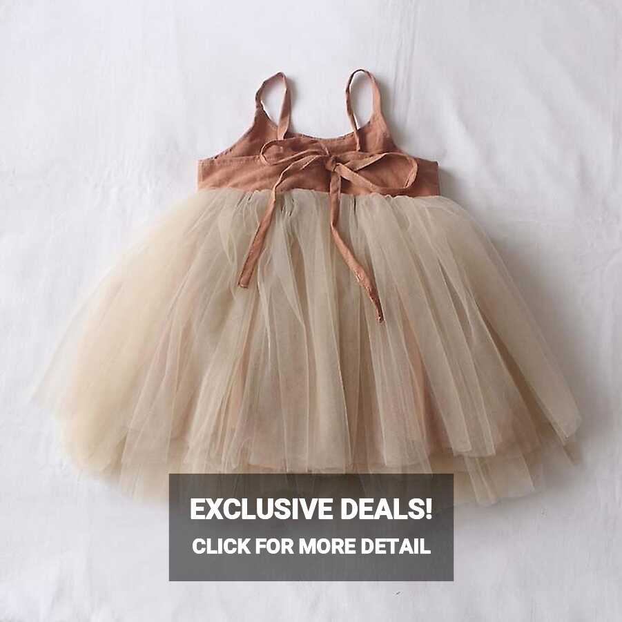 Baby Girl Tutu Dress Princess Baby Girl Dress Summer Backless ...