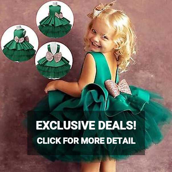 Baby Girls Christmas Dress/ Baby Dresses 3 6 9 12 18 24 Months ...