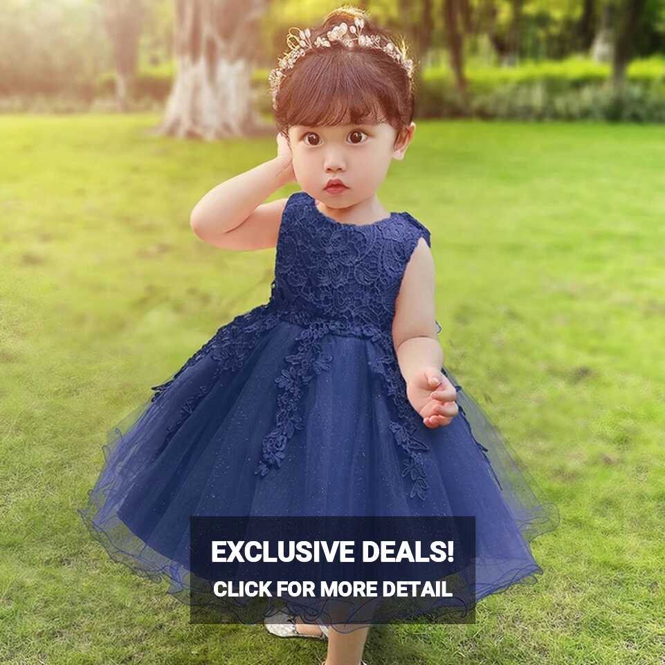 Baby Girls Dress 2023 NEW Summer Infant Lace Party Dress For Girls ...