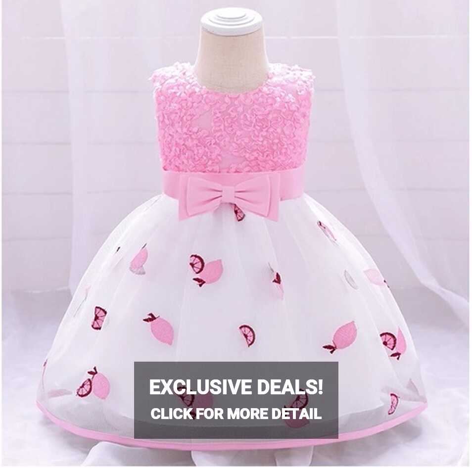 Baby Girls Special Occasion Rosette Ball Gown Dress -Party Dress ...