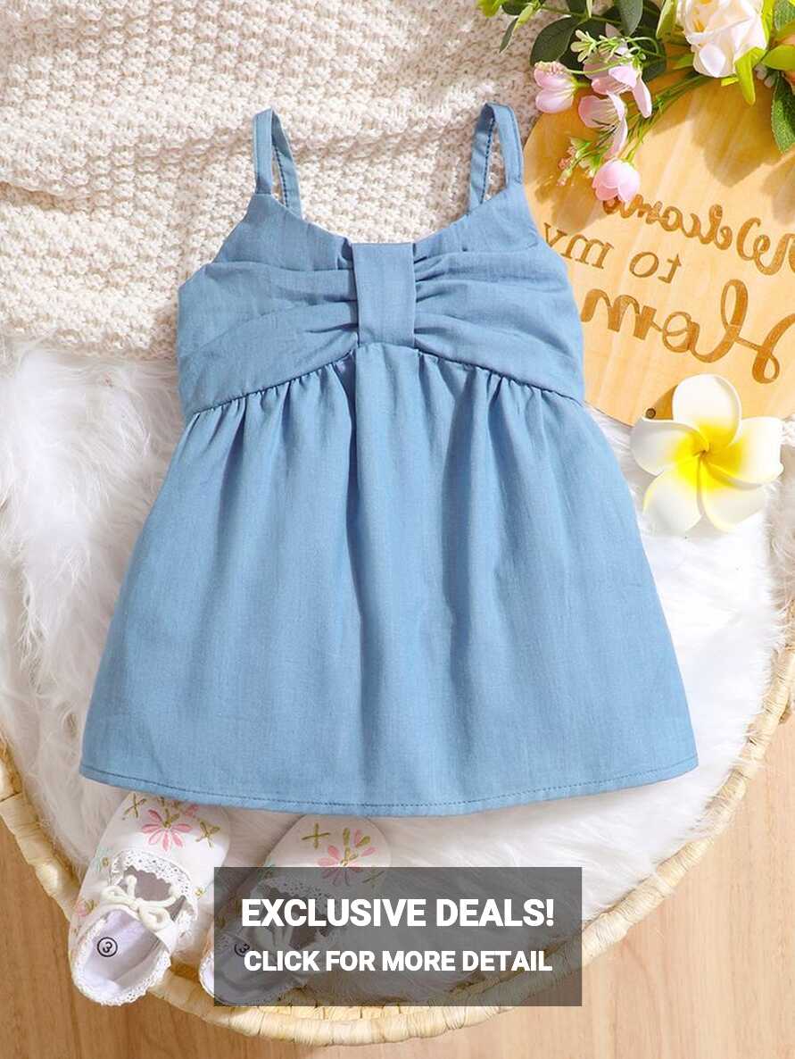 Baby Solid Cami Dress